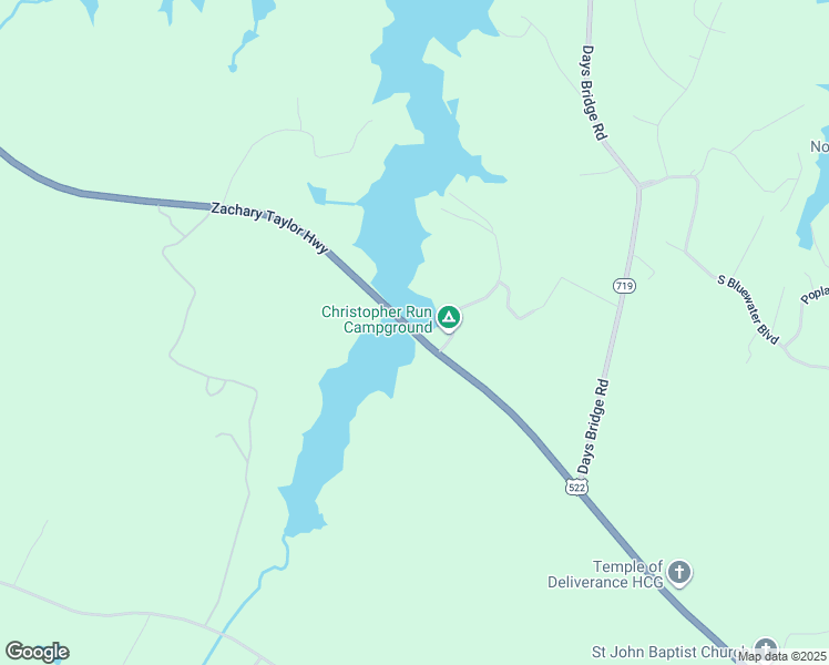 map of restaurants, bars, coffee shops, grocery stores, and more near 6478 Zachary Taylor Hwy in Mineral