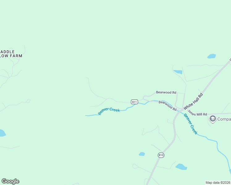 map of restaurants, bars, coffee shops, grocery stores, and more near 5925 Bearwood Rd in Crozet