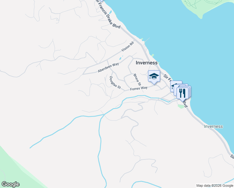 map of restaurants, bars, coffee shops, grocery stores, and more near 146 Laurel Avenue in Petaluma