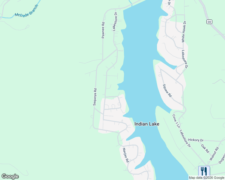 map of restaurants, bars, coffee shops, grocery stores, and more near 1500 Lakeshore Drive in Cuba