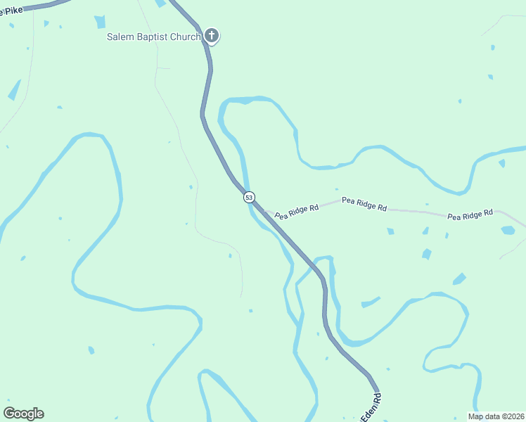 map of restaurants, bars, coffee shops, grocery stores, and more near 159 Pea Ridge Road in Waddy