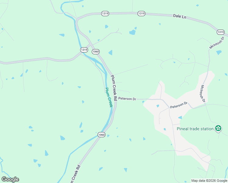 map of restaurants, bars, coffee shops, grocery stores, and more near 4815 Plum Creek Road in Taylorsville