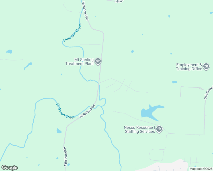 map of restaurants, bars, coffee shops, grocery stores, and more near 120 Oak View Drive in Mount Sterling