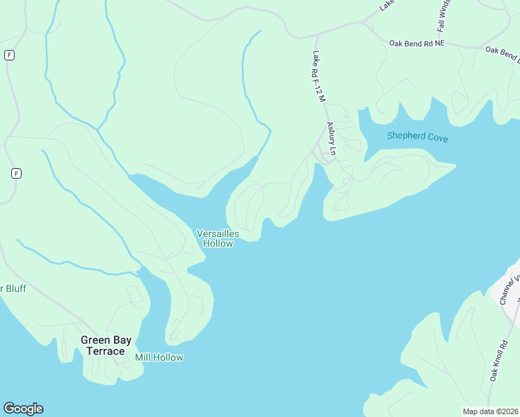 map of restaurants, bars, coffee shops, grocery stores, and more near Point Charles Road in Camden County