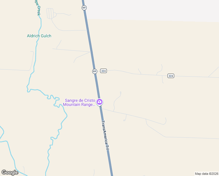 map of restaurants, bars, coffee shops, grocery stores, and more near 29 Howe Road in Westcliffe