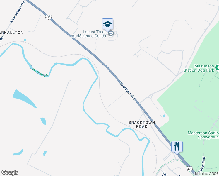 map of restaurants, bars, coffee shops, grocery stores, and more near 3490 Leestown Road in Lexington