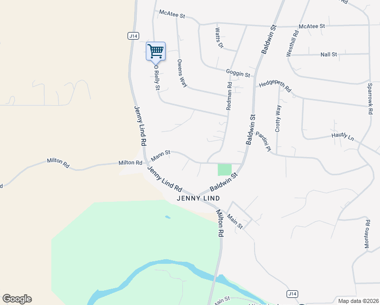 map of restaurants, bars, coffee shops, grocery stores, and more near 8659 Mann Street in Valley Springs