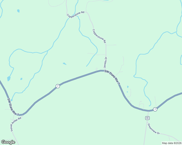 map of restaurants, bars, coffee shops, grocery stores, and more near Highway 7 in Camdenton
