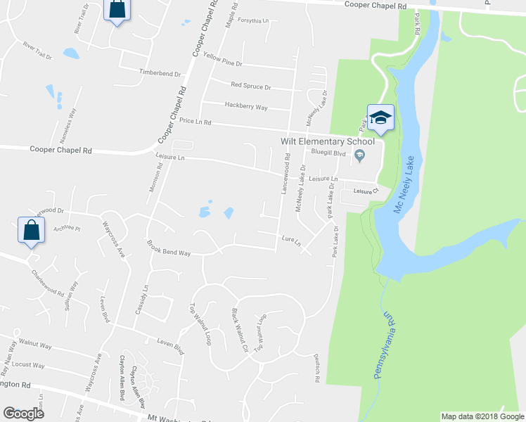 map of restaurants, bars, coffee shops, grocery stores, and more near 7010 Spring Vista Court in Louisville