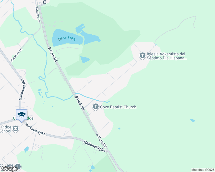 map of restaurants, bars, coffee shops, grocery stores, and more near 2205 Granger Road in Louisville