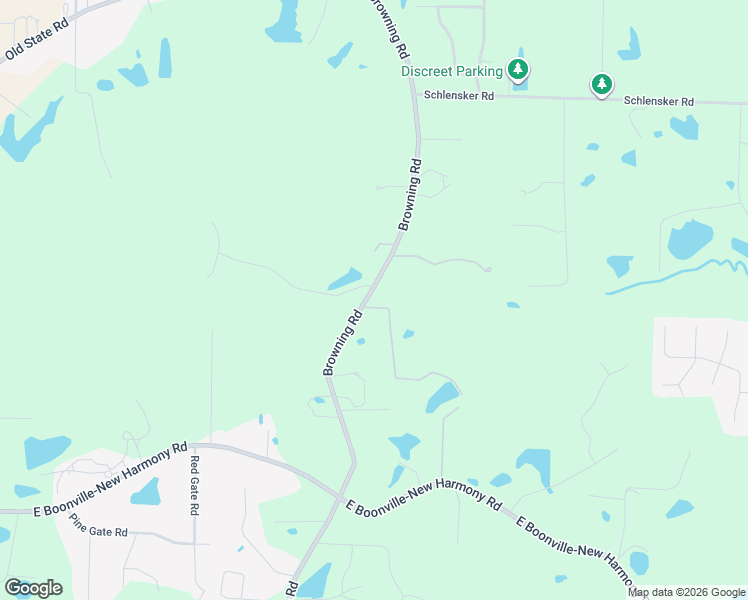 map of restaurants, bars, coffee shops, grocery stores, and more near 13505 Browning Road in Evansville