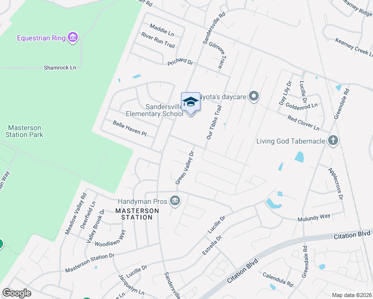 map of restaurants, bars, coffee shops, grocery stores, and more near 2701 Wigginton Point in Lexington