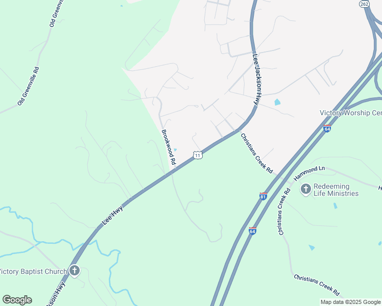 map of restaurants, bars, coffee shops, grocery stores, and more near 847 Lee Jackson Highway in Staunton