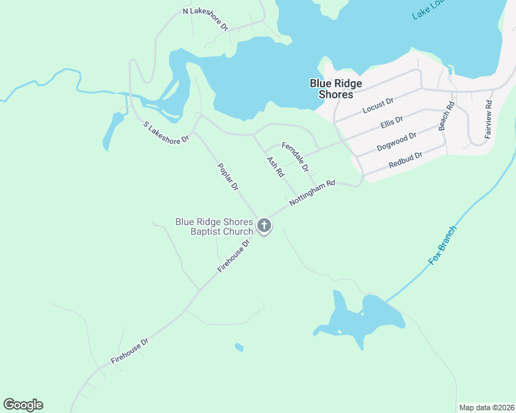 map of restaurants, bars, coffee shops, grocery stores, and more near 60 Poplar Drive in Louisa