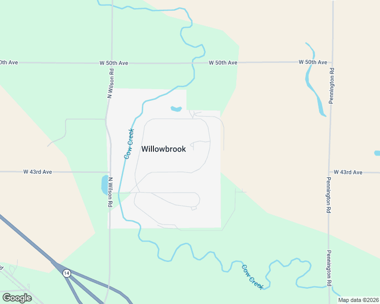 map of restaurants, bars, coffee shops, grocery stores, and more near 69B Willow Brook Drive in Hutchinson