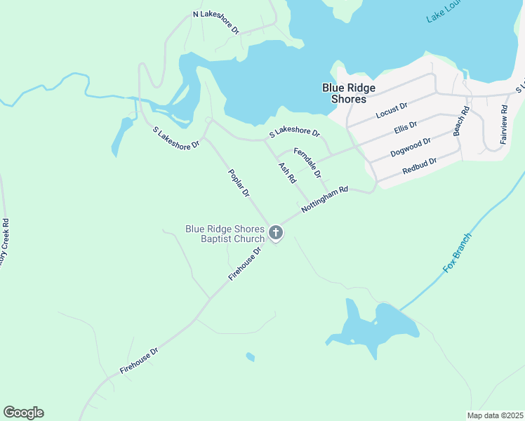 map of restaurants, bars, coffee shops, grocery stores, and more near 240 Poplar Drive in Louisa