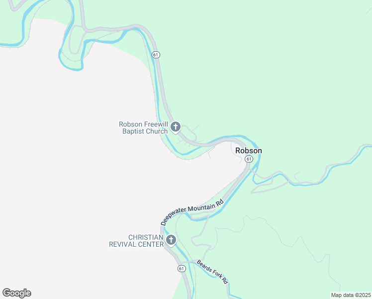 map of restaurants, bars, coffee shops, grocery stores, and more near 13517 Deepwater Mountain Road in Robson