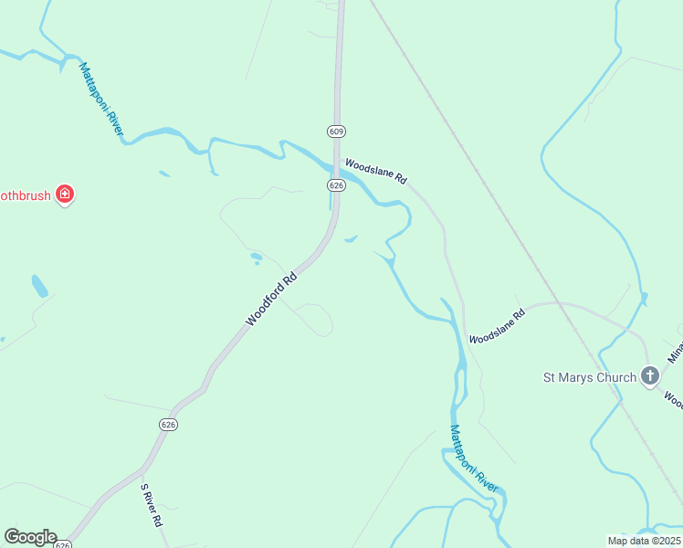 map of restaurants, bars, coffee shops, grocery stores, and more near 11517 Woodford Road in Woodford