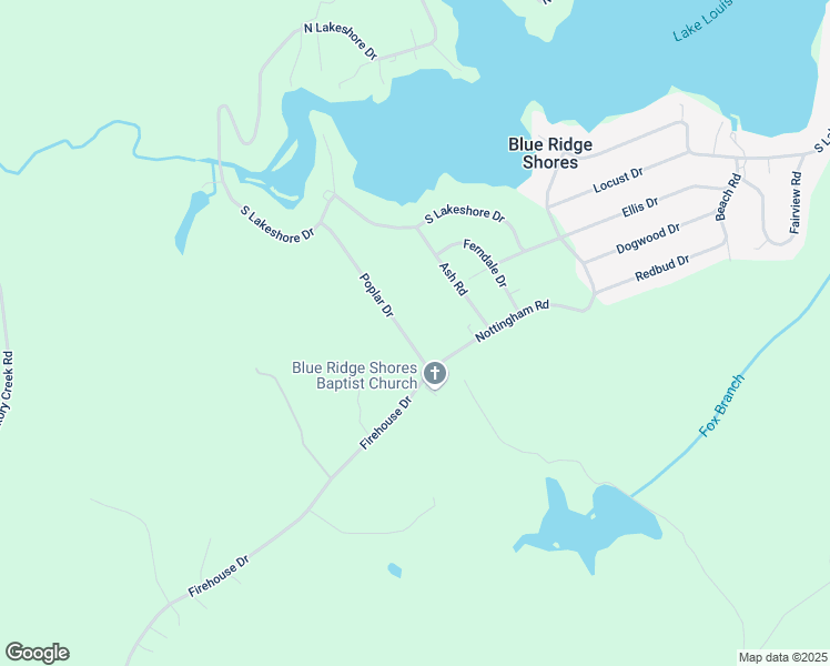 map of restaurants, bars, coffee shops, grocery stores, and more near 240 Poplar Drive in Louisa