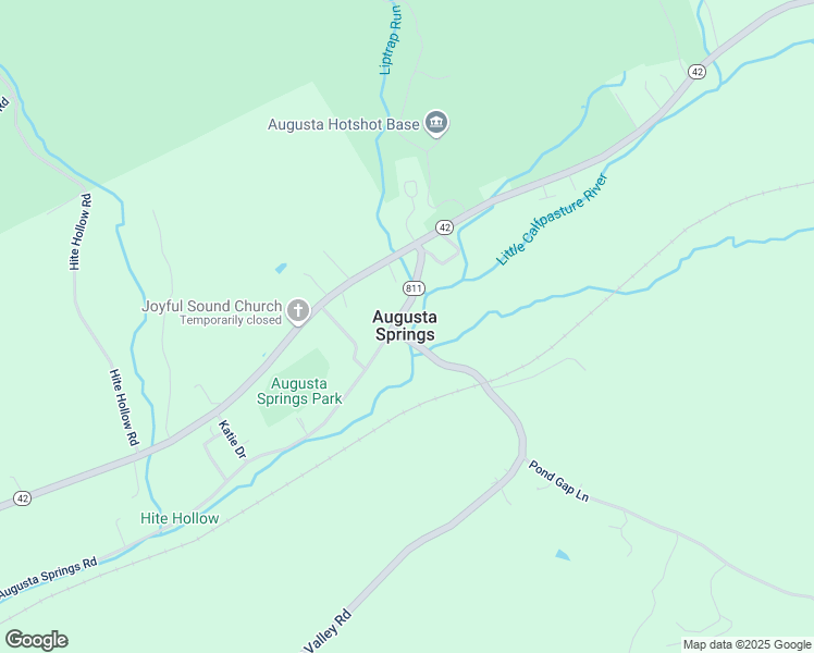 map of restaurants, bars, coffee shops, grocery stores, and more near 6 Estaline Valley Road in Craigsville