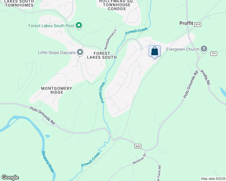 map of restaurants, bars, coffee shops, grocery stores, and more near 2449-2533 Ashwood Blvd in Charlottesville