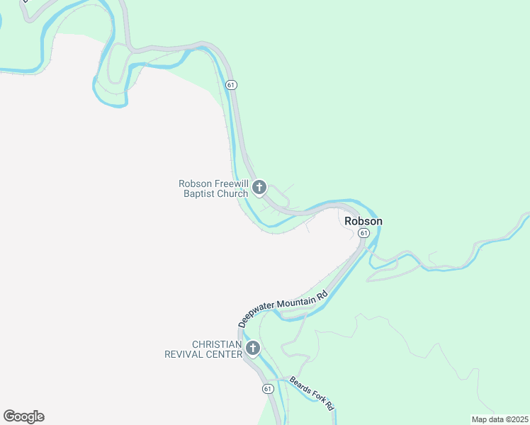 map of restaurants, bars, coffee shops, grocery stores, and more near 13517 Deepwater Mountain Road in Robson
