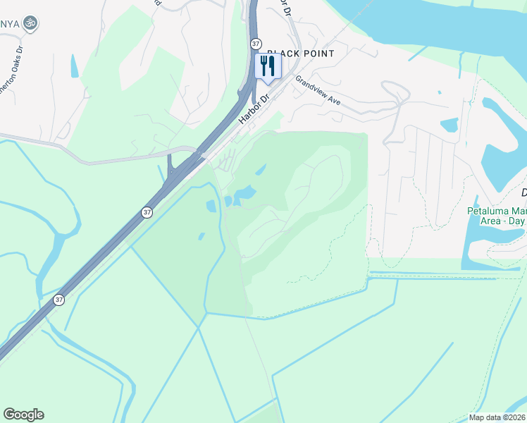 map of restaurants, bars, coffee shops, grocery stores, and more near 8 Owl Ridge Ct in Novato