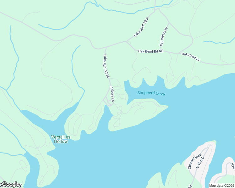 map of restaurants, bars, coffee shops, grocery stores, and more near Asbury Way in Camden County