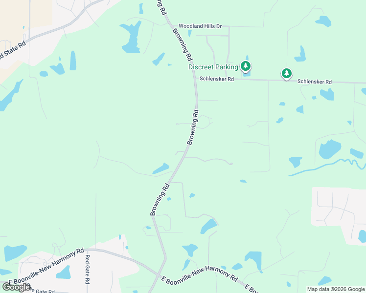 map of restaurants, bars, coffee shops, grocery stores, and more near 13800 Browning Road in Evansville