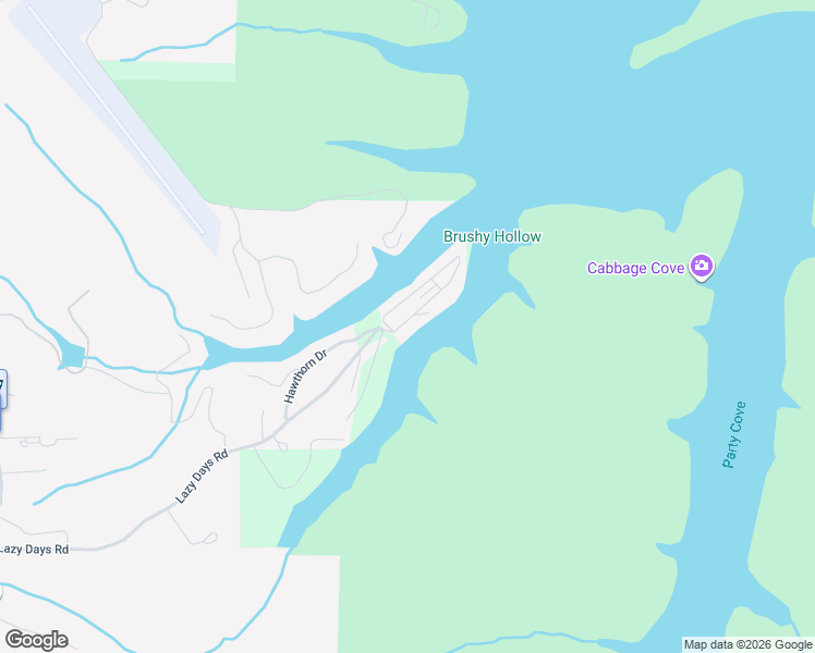 map of restaurants, bars, coffee shops, grocery stores, and more near 611 Lazy Days Road in Osage Beach