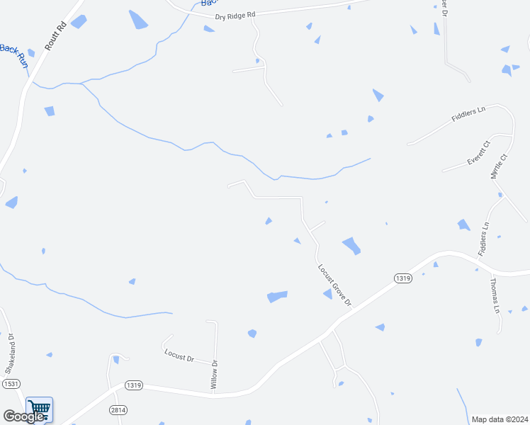 map of restaurants, bars, coffee shops, grocery stores, and more near 754 Locust Grove Dr in Louisville