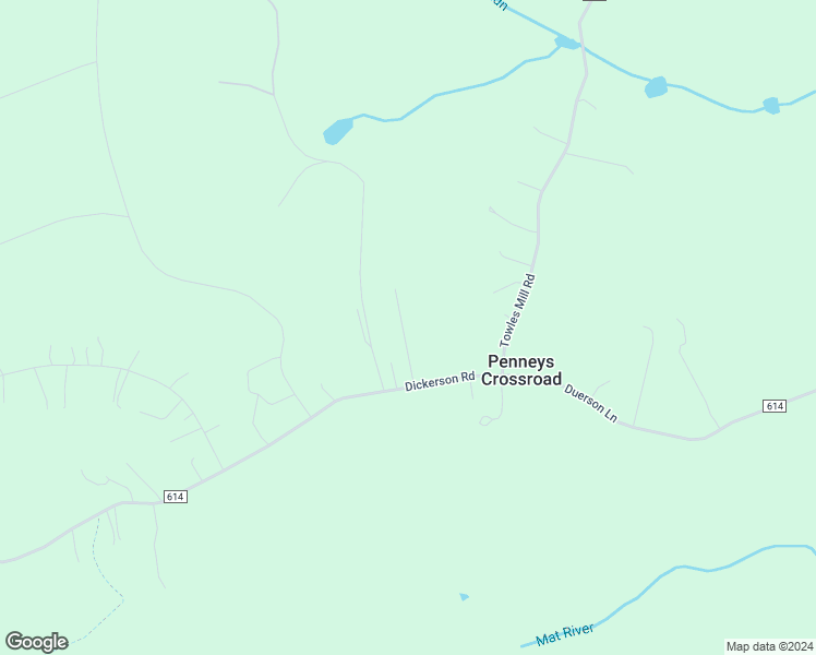 map of restaurants, bars, coffee shops, grocery stores, and more near 5334 Dickerson Road in Partlow