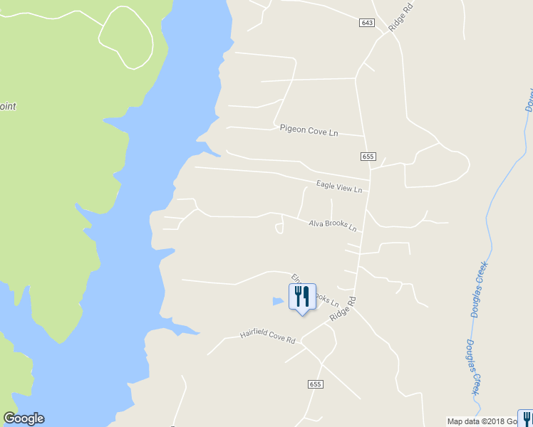map of restaurants, bars, coffee shops, grocery stores, and more near 13436 Alva Brooks Lane in Spotsylvania