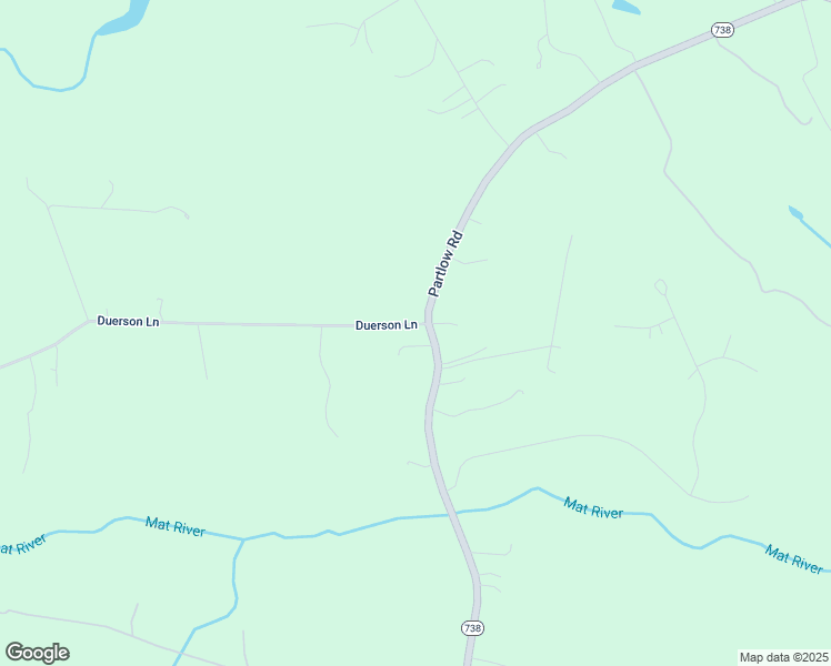 map of restaurants, bars, coffee shops, grocery stores, and more near 9400 Duerson Lane in Partlow