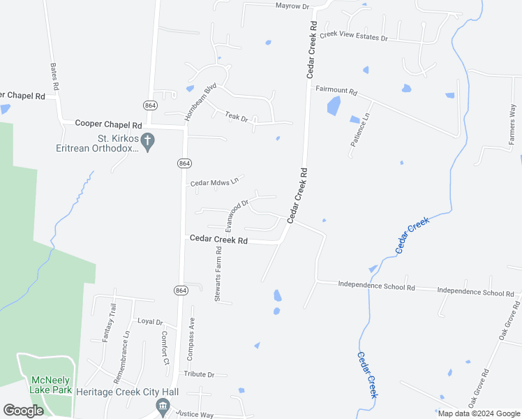 map of restaurants, bars, coffee shops, grocery stores, and more near 8311 Independence School Road in Louisville