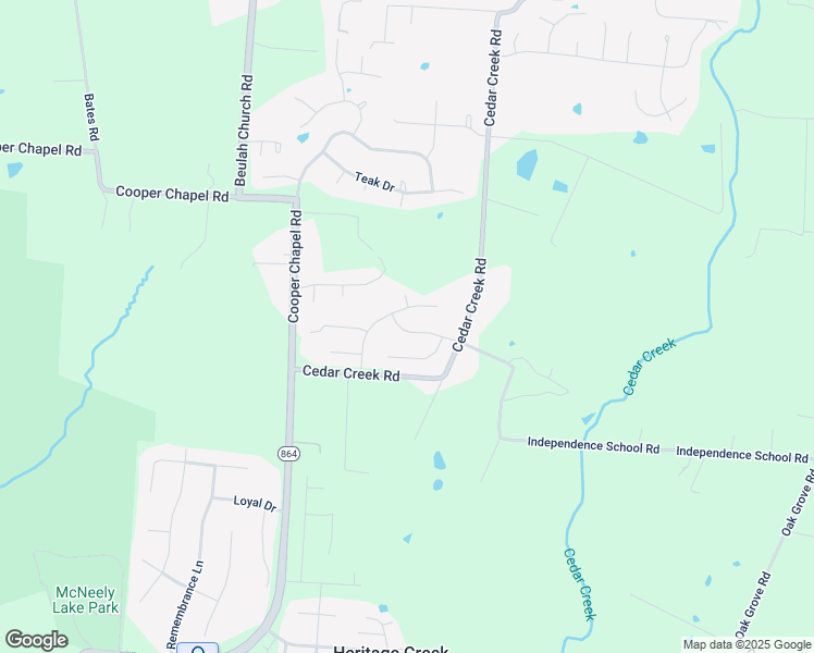 map of restaurants, bars, coffee shops, grocery stores, and more near 8307 Independence School Road in Louisville