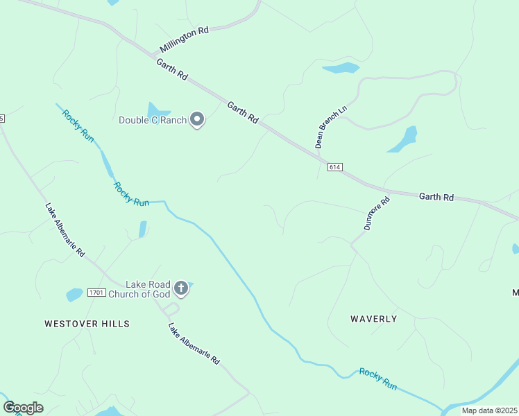 map of restaurants, bars, coffee shops, grocery stores, and more near 3420 Coleman Drive in Charlottesville