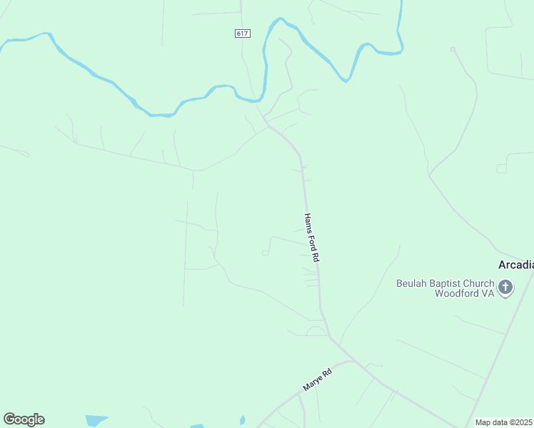 map of restaurants, bars, coffee shops, grocery stores, and more near 5308 Hams Ford Road in Woodford
