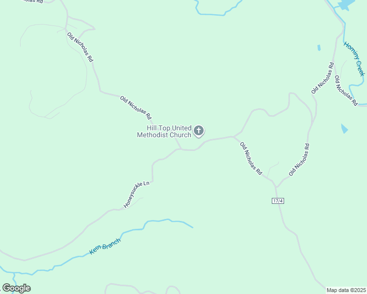 map of restaurants, bars, coffee shops, grocery stores, and more near 2802 Snowhill Road in Mount Nebo