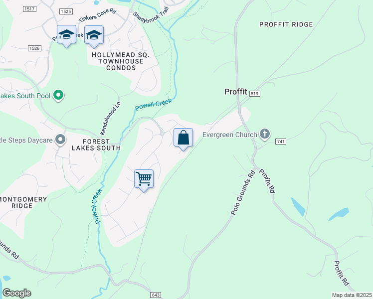 map of restaurants, bars, coffee shops, grocery stores, and more near 2962 Magnolia Bend in Charlottesville