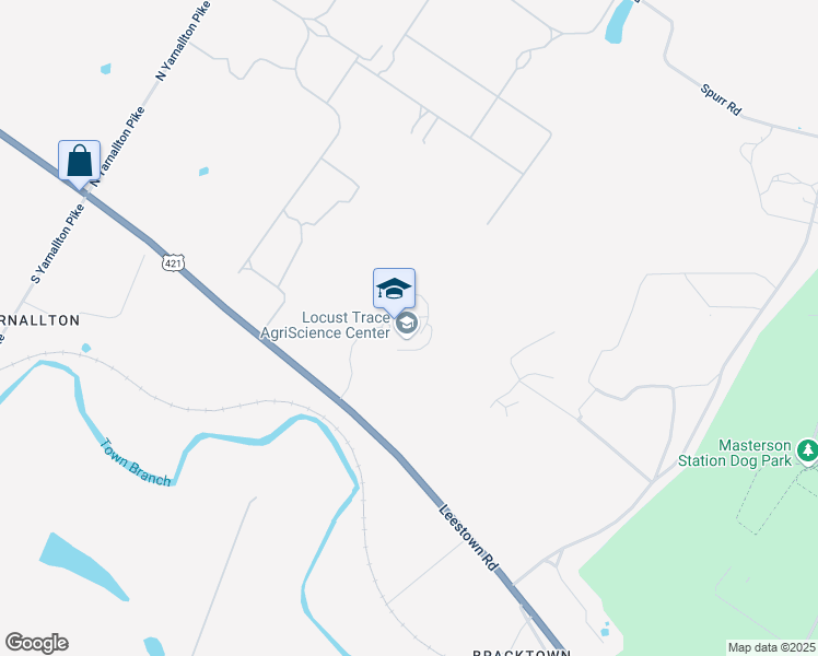map of restaurants, bars, coffee shops, grocery stores, and more near 3591 Leestown Road in Lexington