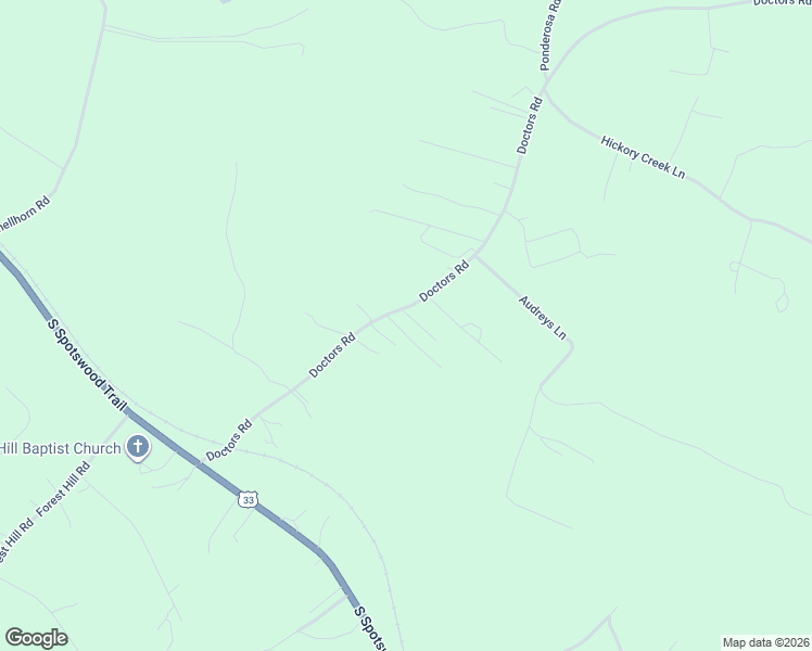 map of restaurants, bars, coffee shops, grocery stores, and more near 552 Doctors Rd in Louisa