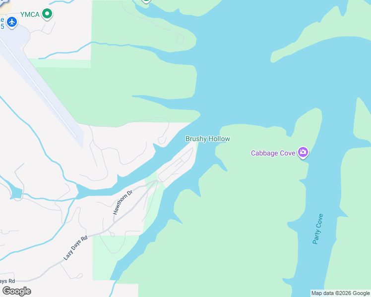 map of restaurants, bars, coffee shops, grocery stores, and more near 611 Lazy Days Road in Osage Beach