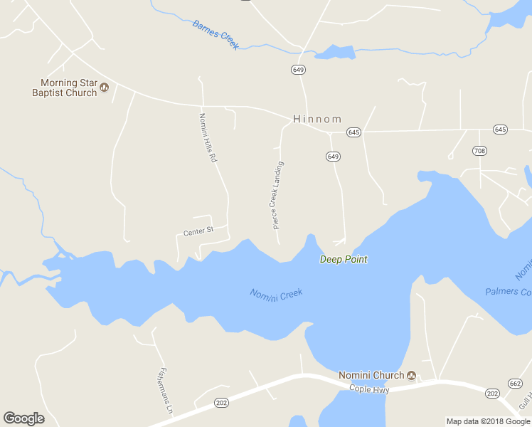 map of restaurants, bars, coffee shops, grocery stores, and more near 322 Pierce Creek Landing in Montross