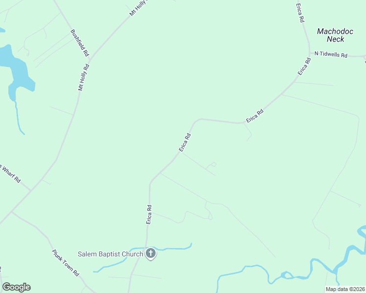 map of restaurants, bars, coffee shops, grocery stores, and more near 1901 Erica Road in Montross