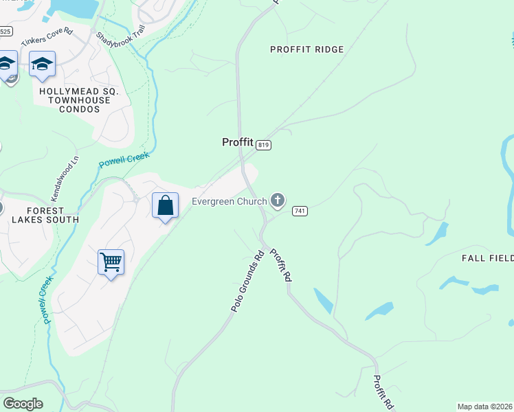 map of restaurants, bars, coffee shops, grocery stores, and more near 2305-2351 County Road 649 in Charlottesville