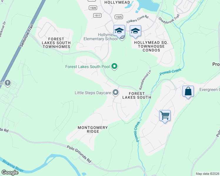 map of restaurants, bars, coffee shops, grocery stores, and more near 1678 Empress Place in Charlottesville