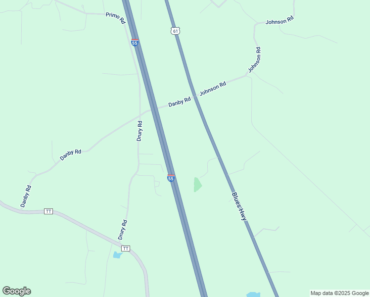 map of restaurants, bars, coffee shops, grocery stores, and more near 4319 U.S. 61 in Bloomsdale