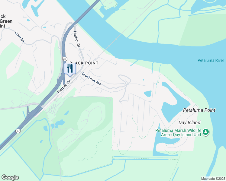 map of restaurants, bars, coffee shops, grocery stores, and more near 28 Manzanita Avenue in Novato