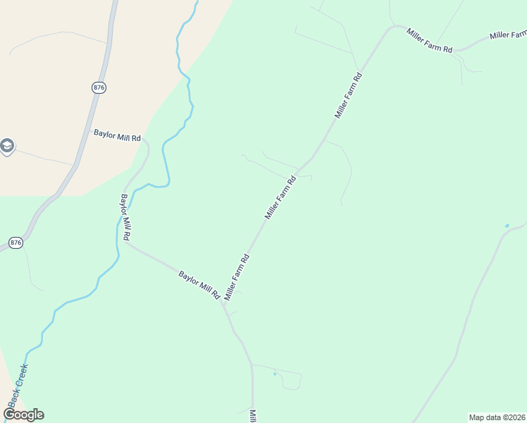 map of restaurants, bars, coffee shops, grocery stores, and more near 1221 Miller Farm Road in Staunton